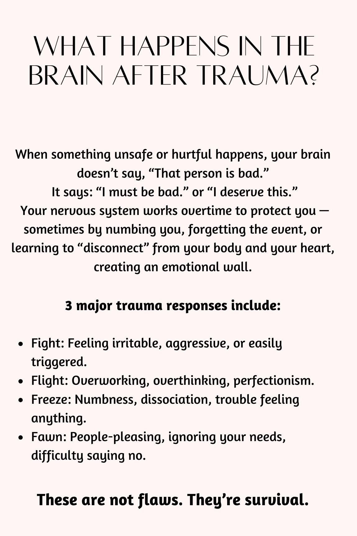 To Heal. Not Hold